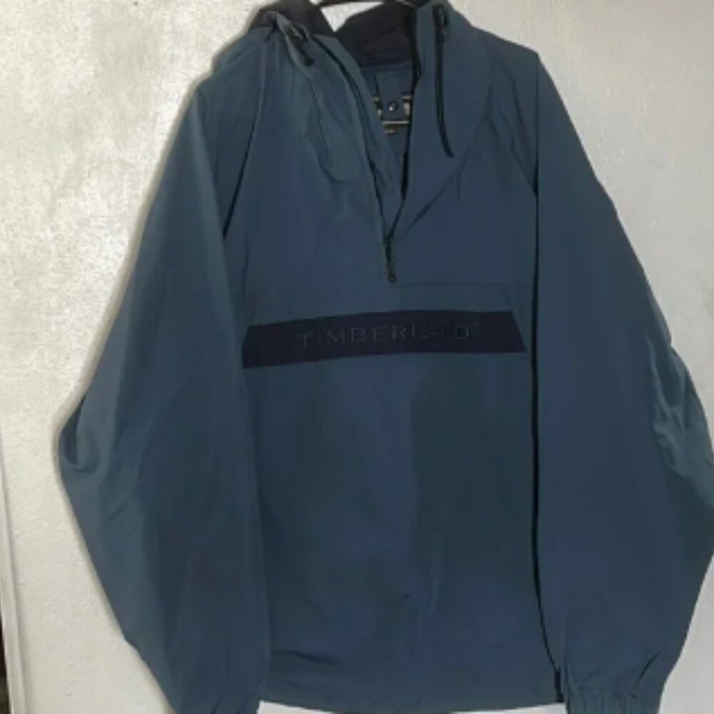 Used Timberland Windbreaker Quarter Zip Size XXL